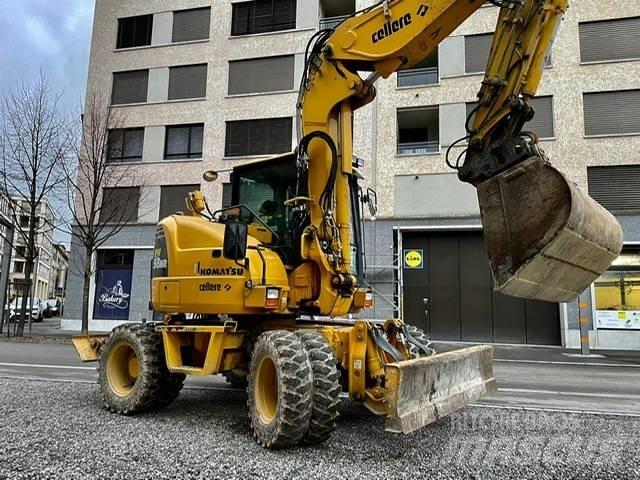 Komatsu PW 98 MR Ratasekskavaatorid