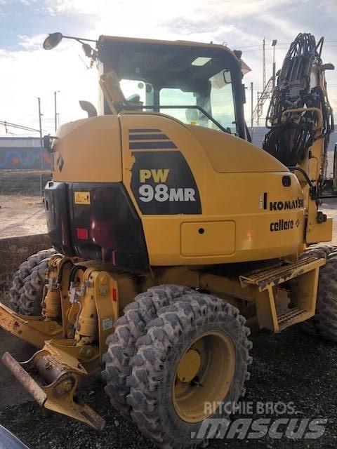Komatsu PW 98 MR Ratasekskavaatorid