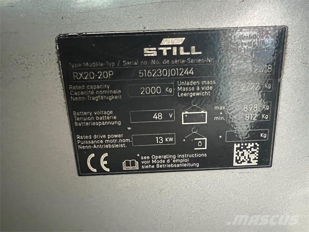 Still RX20-20P Elektritõstukid
