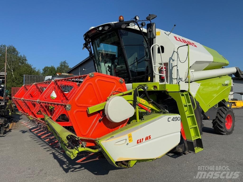CLAAS Tucano 420 Teraviljakombainid