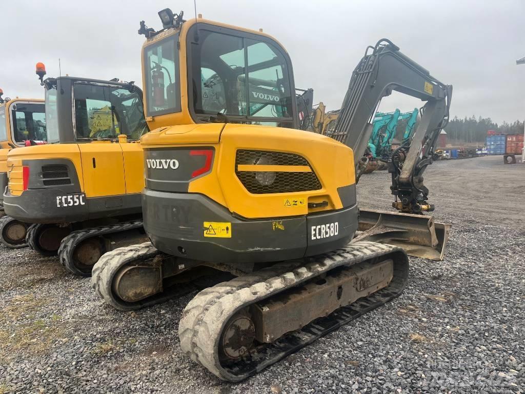 Volvo ECR 58 D Miniekskavaatorid < 7 t