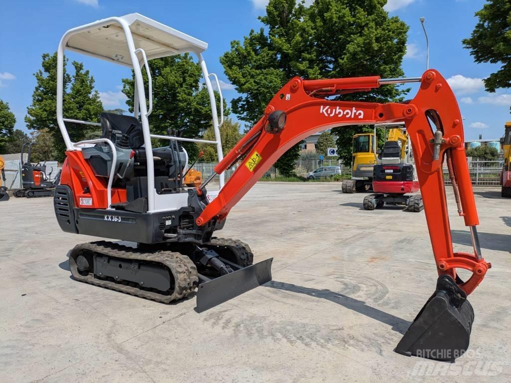 Kubota KX 36-3 Miniekskavaatorid < 7 t