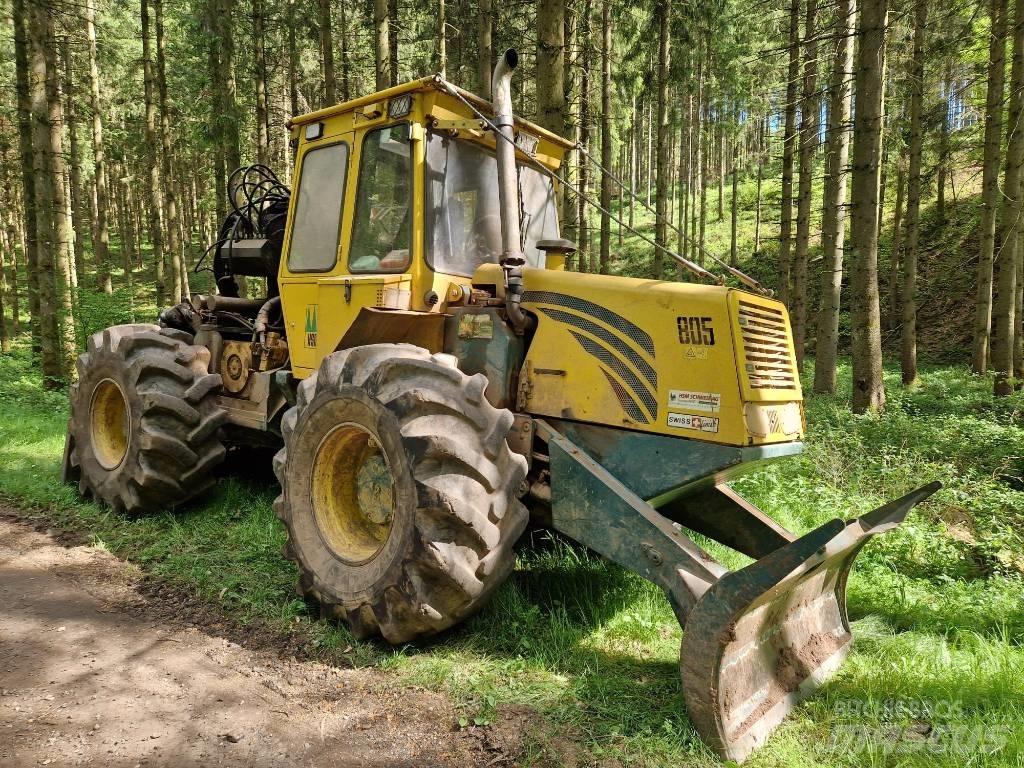 HSM 805 HD Metsaekskavaatorid
