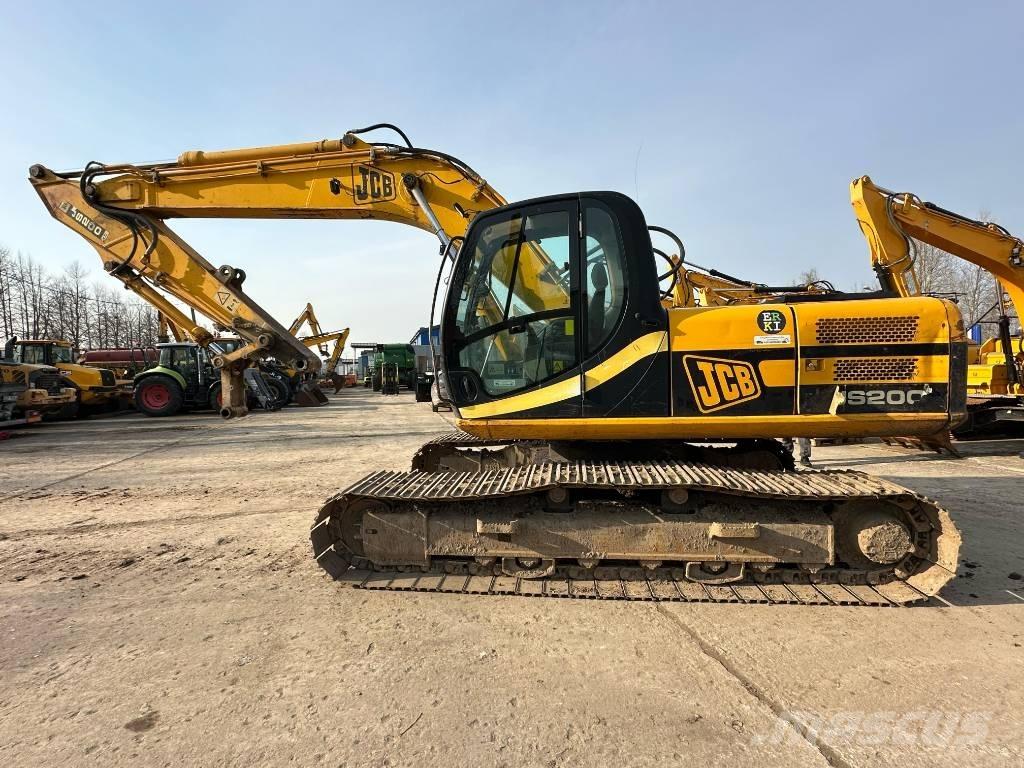 JCB JS 200 LC Roomikekskavaatorid