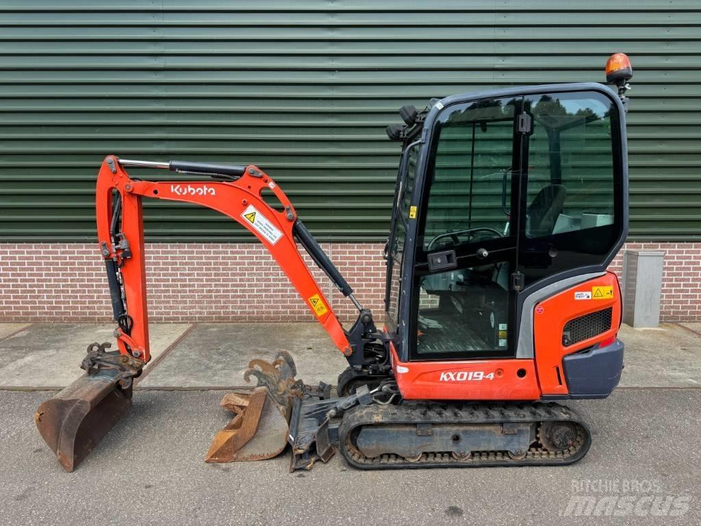 Kubota KX 019-4 Miniekskavaatorid < 7 t