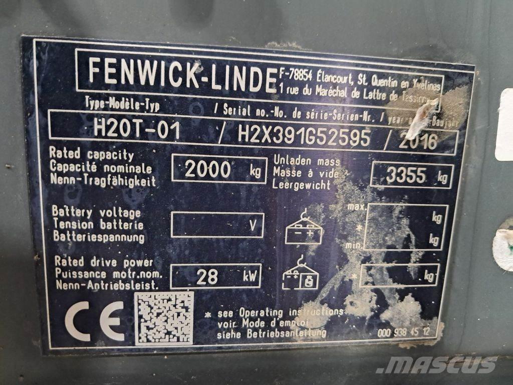 Linde H20T-01 Gaasitõstukid