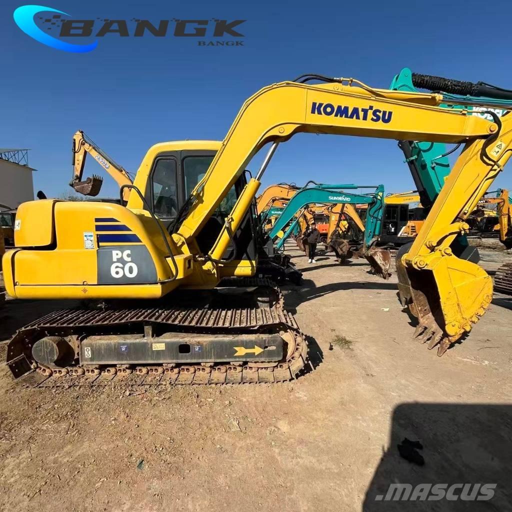 Komatsu P C60 Roomikekskavaatorid