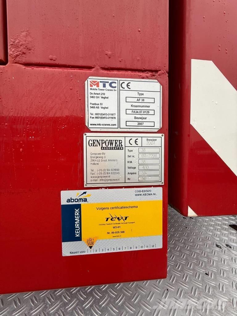 Faun AF 38 Tornkraanad