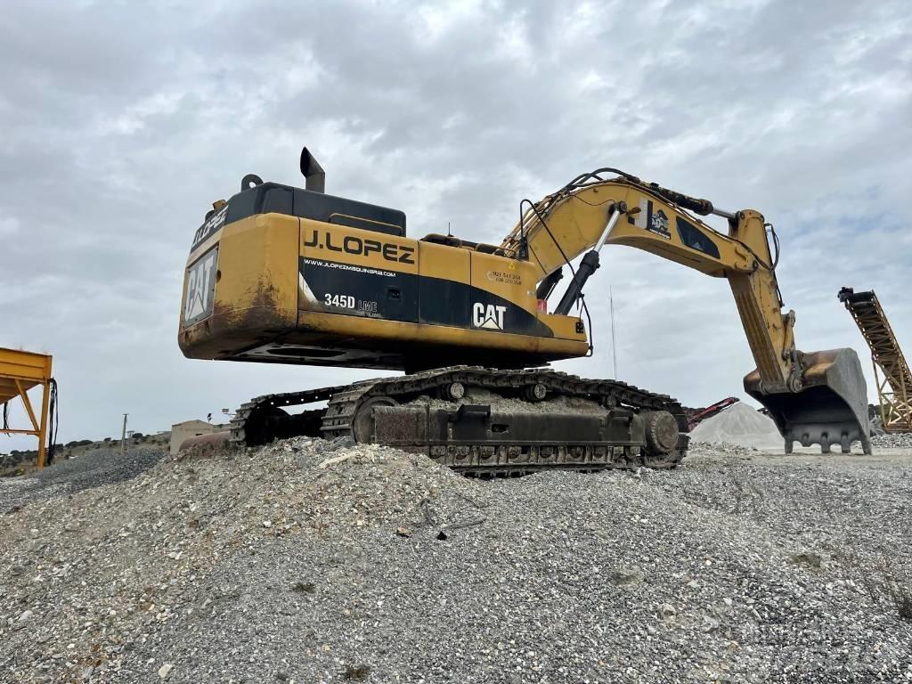 CAT 345 D L ME Roomikekskavaatorid