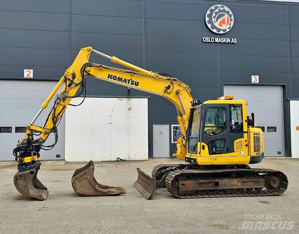 Komatsu PC 138 Väikeekskavaatorid 7t-12t