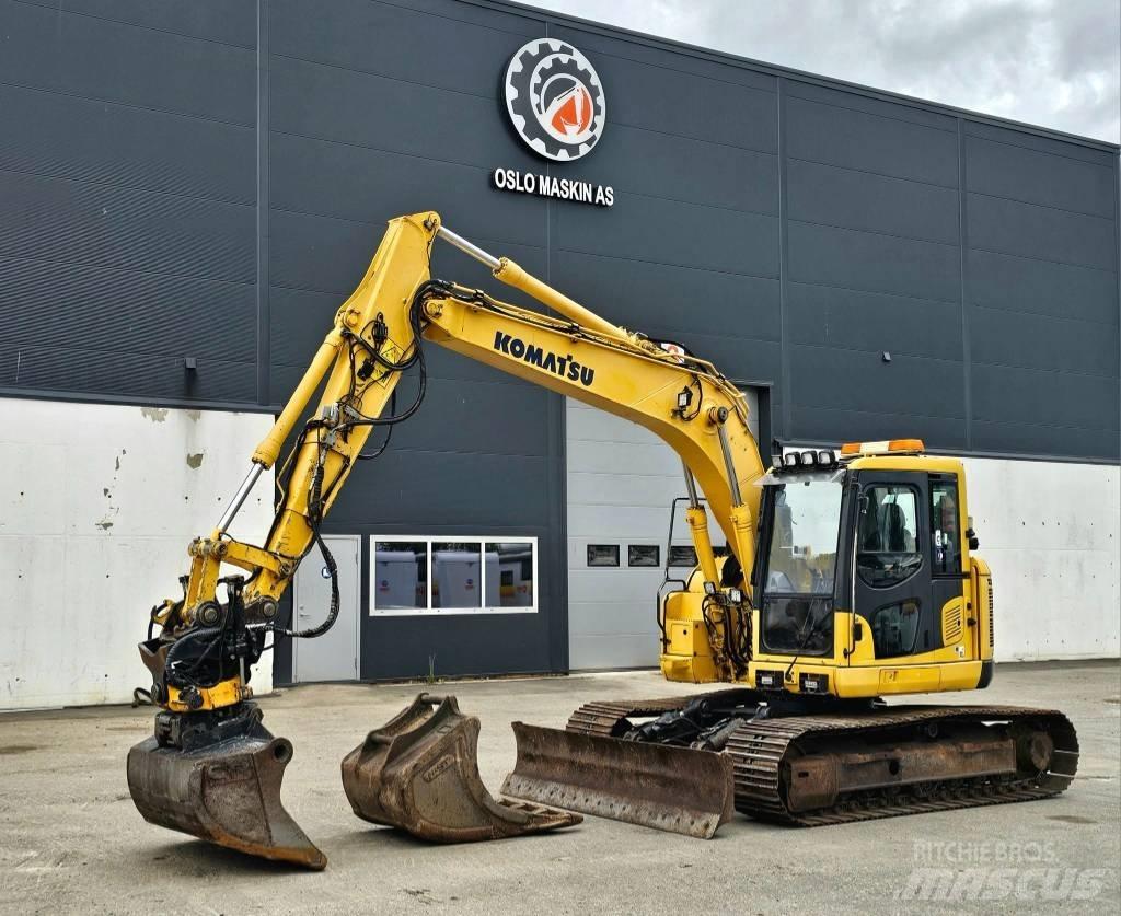 Komatsu PC 138 Väikeekskavaatorid 7t-12t