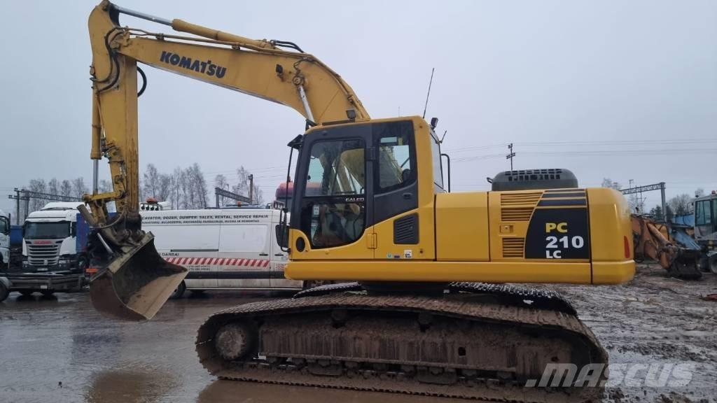 Komatsu PC 210-8 Roomikekskavaatorid