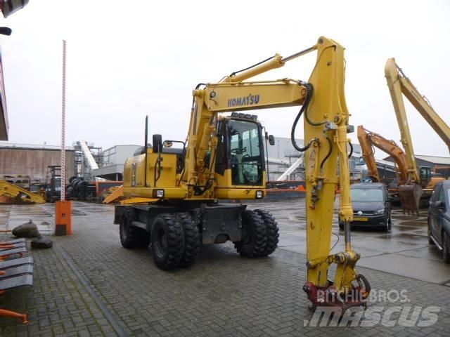 Komatsu PW 140-7 Ratasekskavaatorid