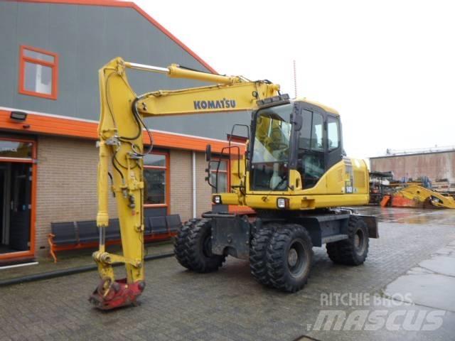 Komatsu PW 140-7 Ratasekskavaatorid