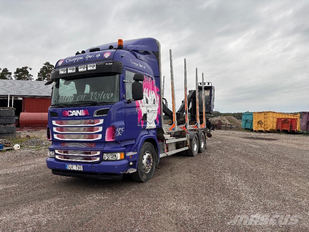 Scania 560. 6x4 Metsaveokid