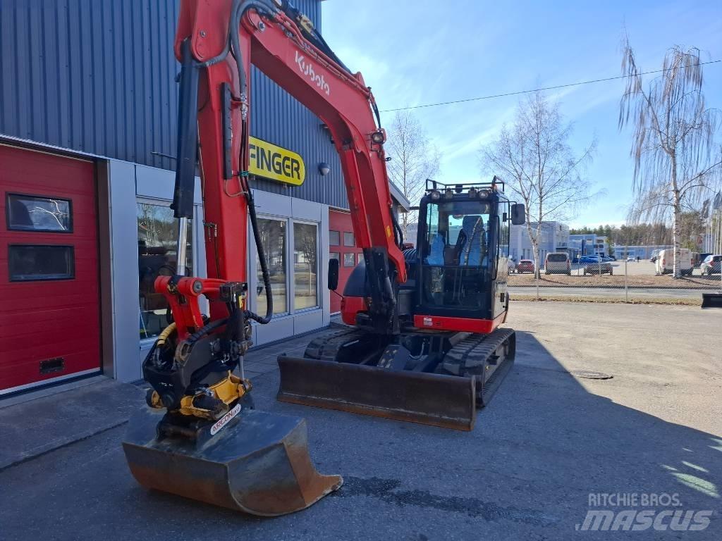 Kubota KX 080-4 Väikeekskavaatorid 7t-12t