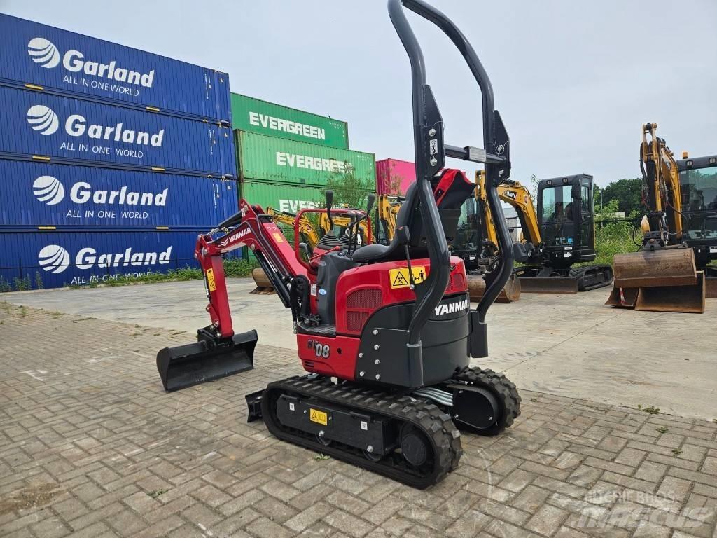 Yanmar SV08-1C Miniekskavaatorid < 7 t