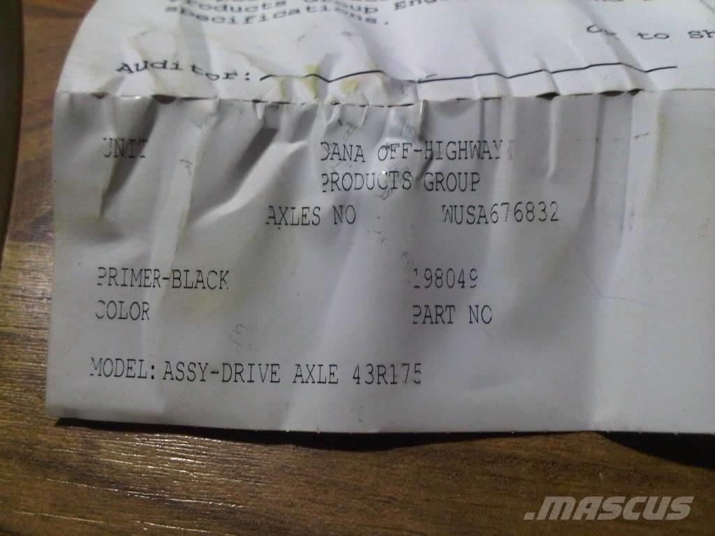  Dana Spicer 43R175 Sillad