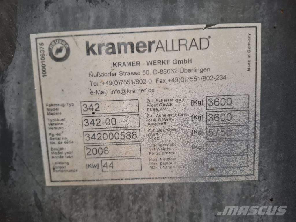 Kramer 380  *** Tarjous *** Rataslaadurid