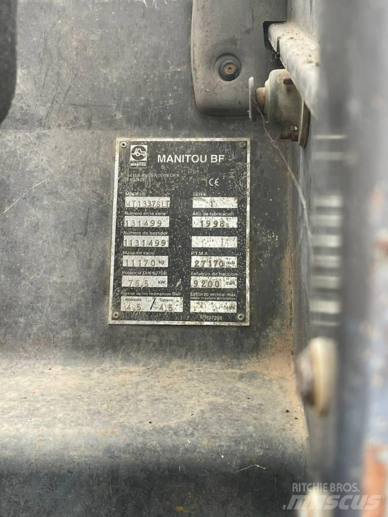 Manitou MT 1337 SL T Teleskooplaadurid