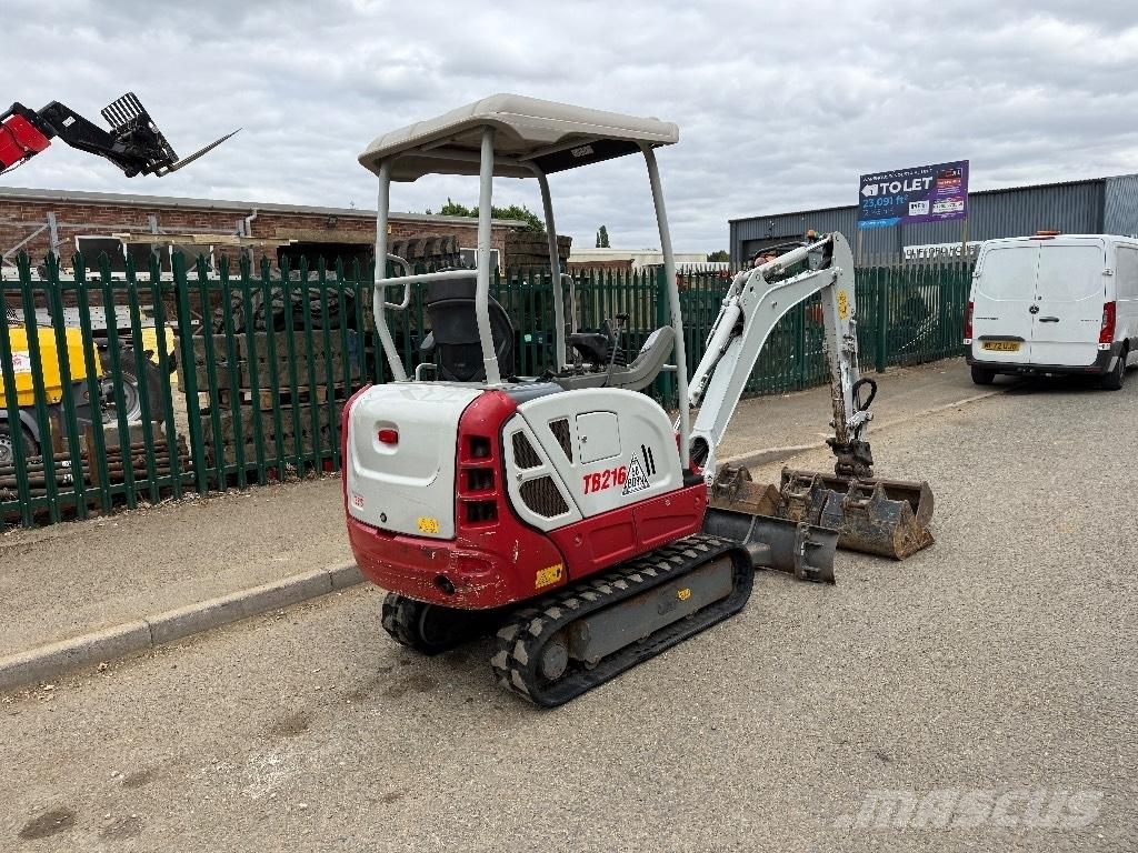 Takeuchi TB 216 Miniekskavaatorid < 7 t