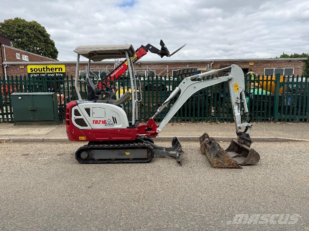 Takeuchi TB 216 Miniekskavaatorid < 7 t