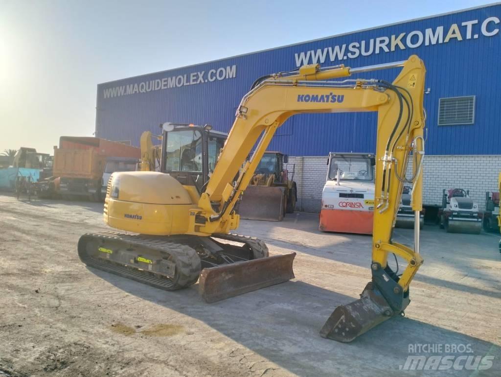 Komatsu PC 80 MR-5EO Väikeekskavaatorid 7t-12t