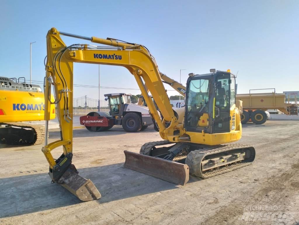 Komatsu PC 80 MR-5EO Väikeekskavaatorid 7t-12t