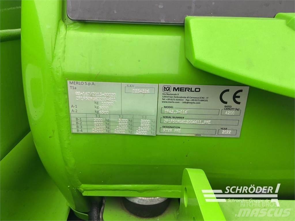 Merlo TF 42.7 - 116 Põllumajanduslikud teleskoopkäitlejad