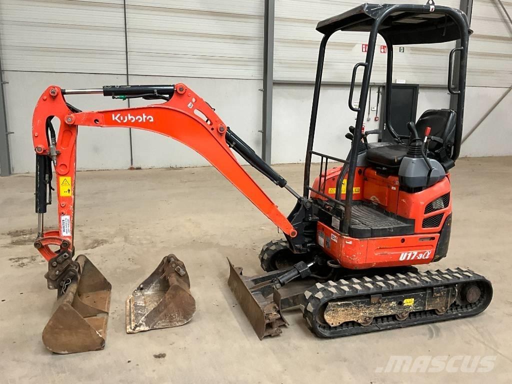 Kubota U 17-3 A Miniekskavaatorid < 7 t
