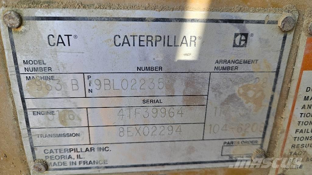 CAT 963 B Roomiklaadurid
