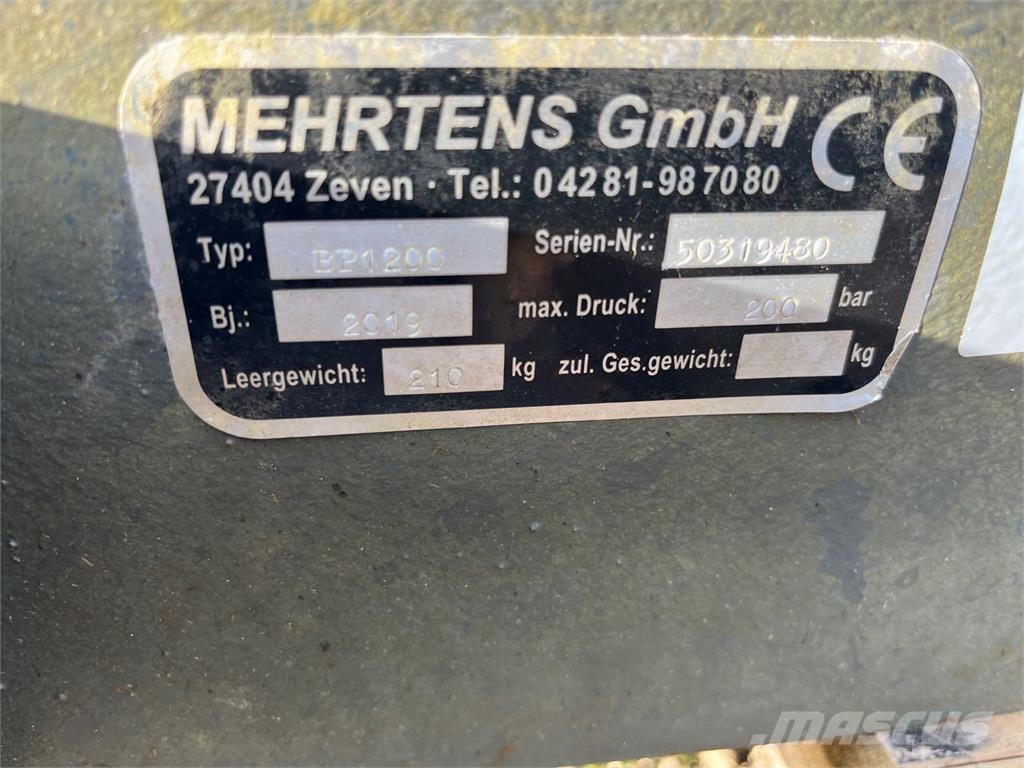 Weidemann BP 1200 Muu farmitehnika ja tarvikud