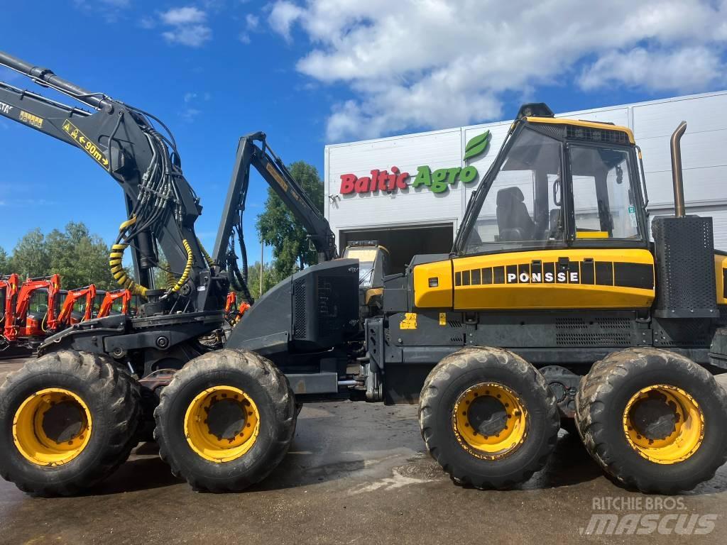 Ponsse Ergo 8W Harvesterid