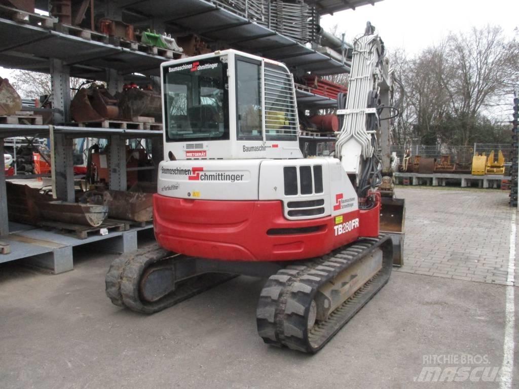 Takeuchi TB 280 FR Väikeekskavaatorid 7t-12t