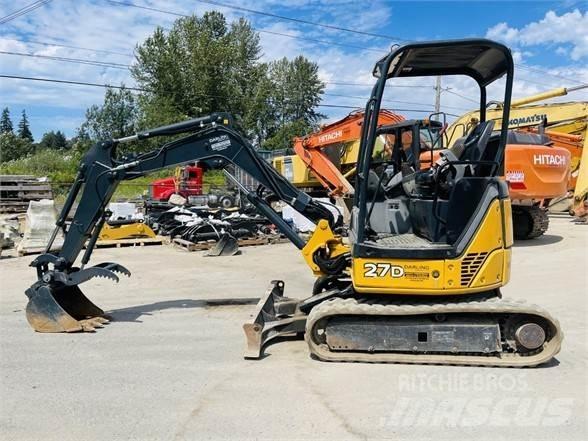 John Deere 27D Miniekskavaatorid < 7 t