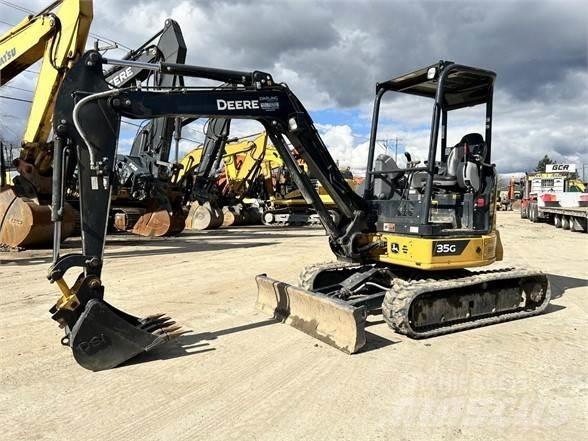 John Deere 35G Miniekskavaatorid < 7 t