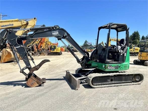 John Deere 50G Miniekskavaatorid < 7 t