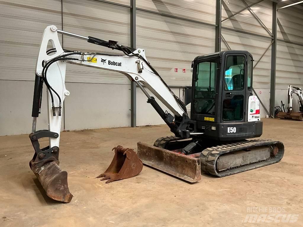 Bobcat E 50 Miniekskavaatorid < 7 t
