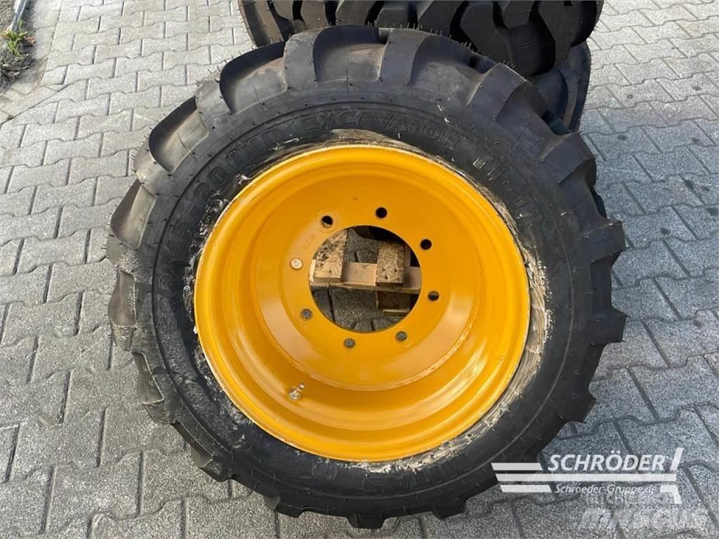 Mitas 4X 500/45-20 Rehvid, rattad ja veljed