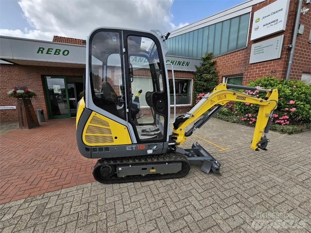 Wacker ET 18 Miniekskavaatorid < 7 t