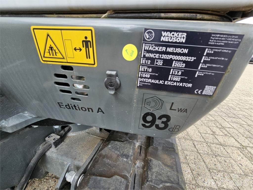 Wacker ET 18 Miniekskavaatorid < 7 t