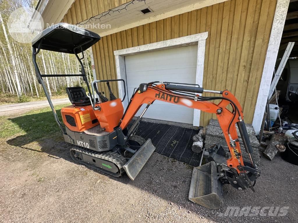 Haitu H 10 Miniekskavaatorid < 7 t