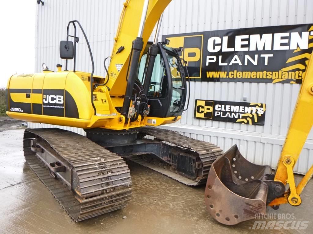 JCB JS 160 LC Roomikekskavaatorid