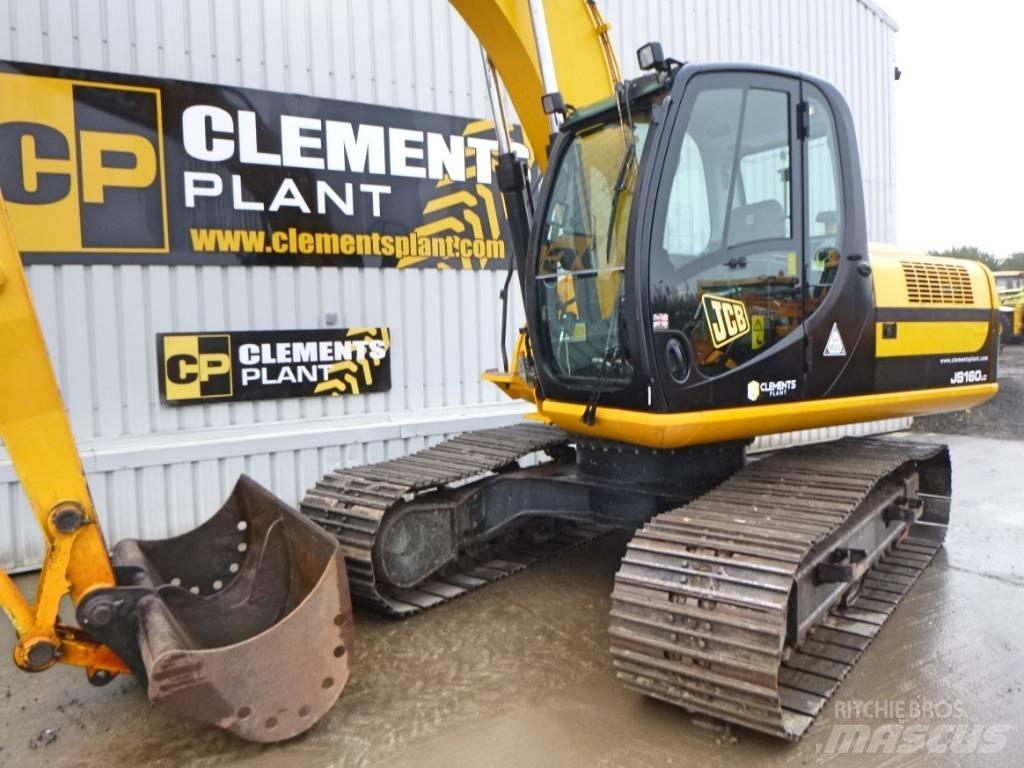 JCB JS 160 LC Roomikekskavaatorid