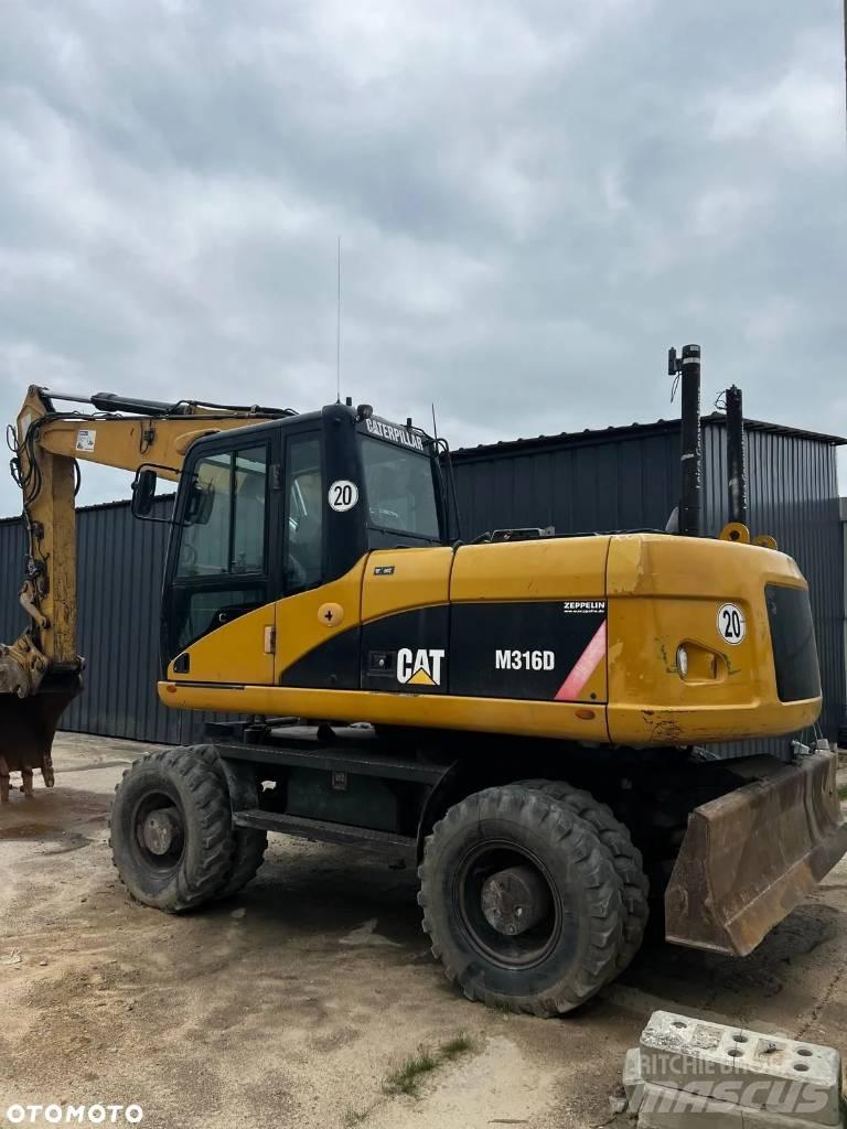 CAT M 316 D Ratasekskavaatorid