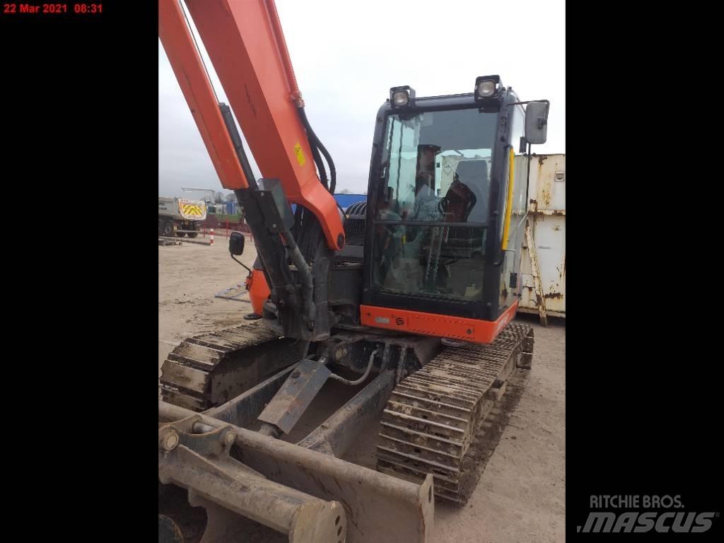 Kubota KX 080-4 Väikeekskavaatorid 7t-12t