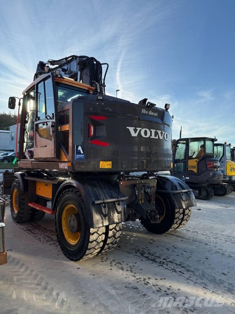 Volvo EWR 150 E Ratasekskavaatorid