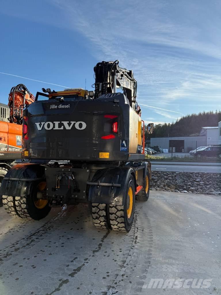 Volvo EWR 150 E Ratasekskavaatorid