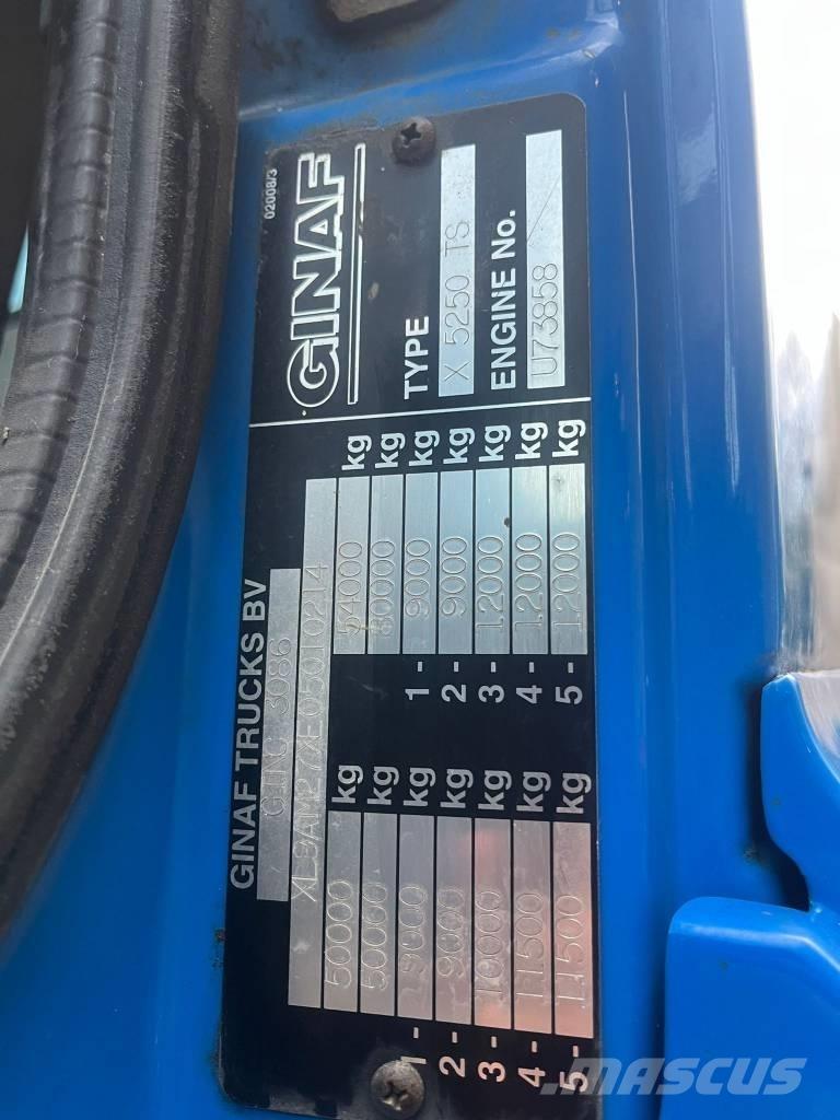 Ginaf X 5250 TS Betoonisegistid