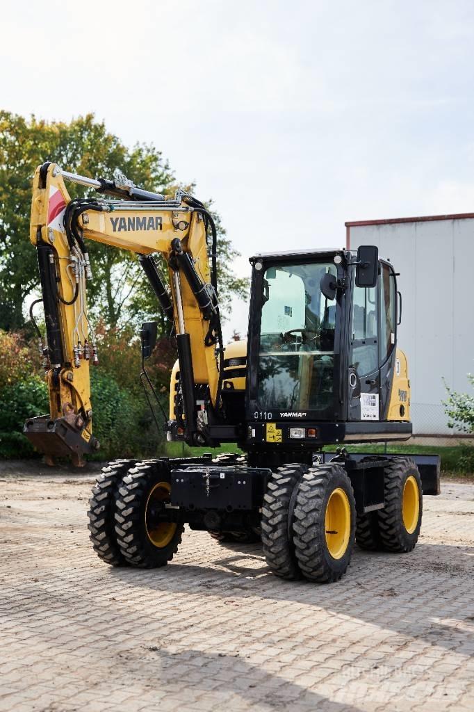 Yanmar B 75 W Ratasekskavaatorid
